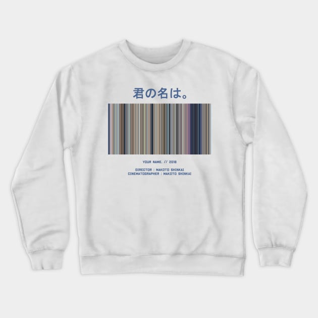 YOUR NAME./君の名は。- Every Frame of the Movie Crewneck Sweatshirt by ColorofCinema